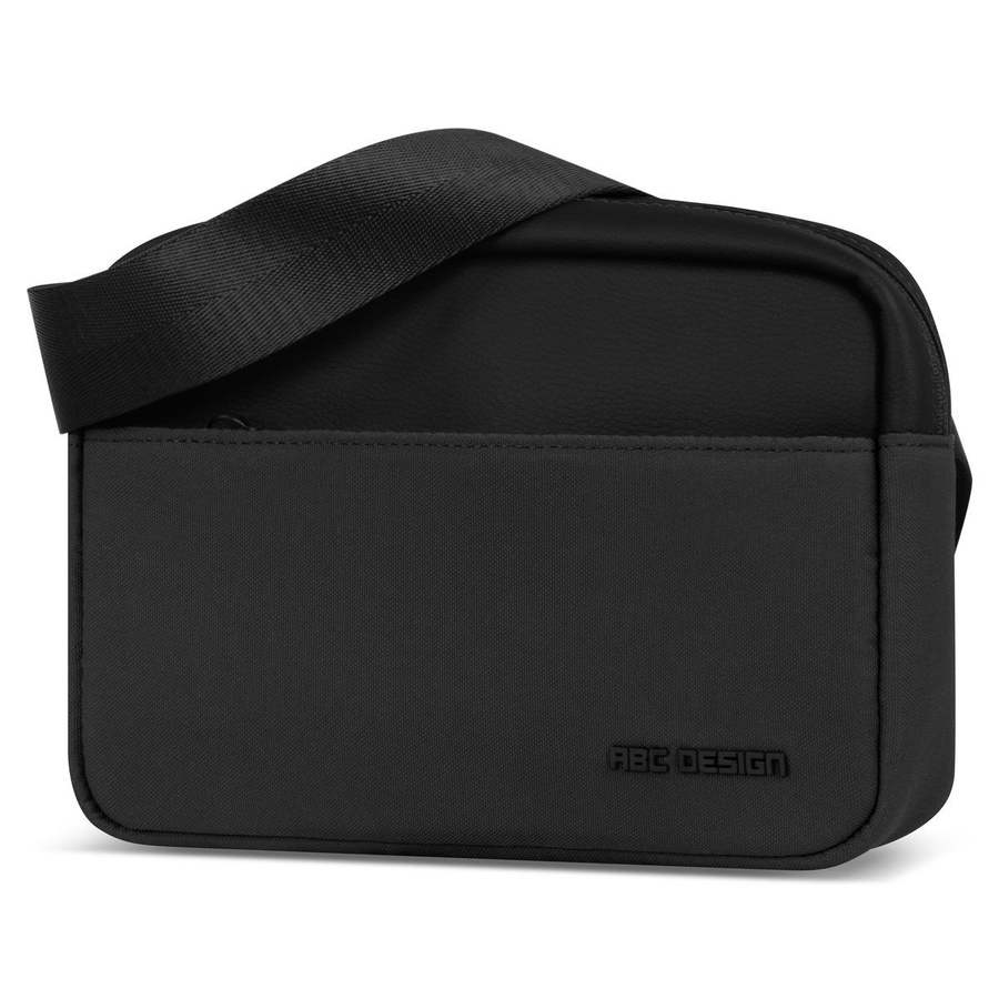 ABC Design Brust- und Hüfttasche Hip Bag Pure in Coal Black - Bild 1