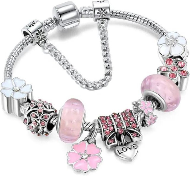 Lucky Star Jewelry Armband, Glasperle, Zirkon, Damen - Bild 1