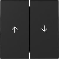 Gira Switch Wippe zweifach mit Pfeilsymbol in Schwarz - Bild 1