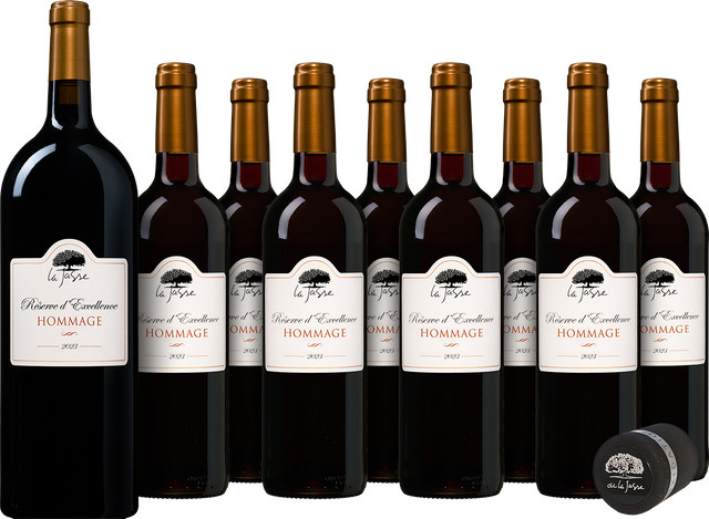 Domaine de la Jasse Réserve d’Excellence Hommage, Cabernet Sauvignon, Rotwein, 0,75 l - Bild 1