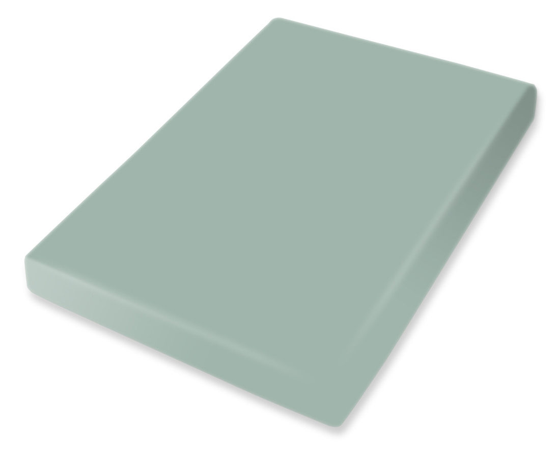 Bassetti Boxspring Spannbetttuch aus Baumwolle in Salvia Grün - Bild 1