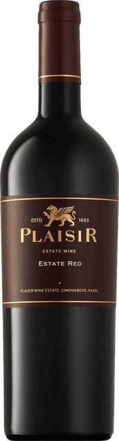 Plaisir Estate Rotwein, Cabernet Sauvignon/Merlot/Malbec/Cabernet Franc/Petit Verdot, 2023, Paarl, trocken, 0,75 l - Bild 1
