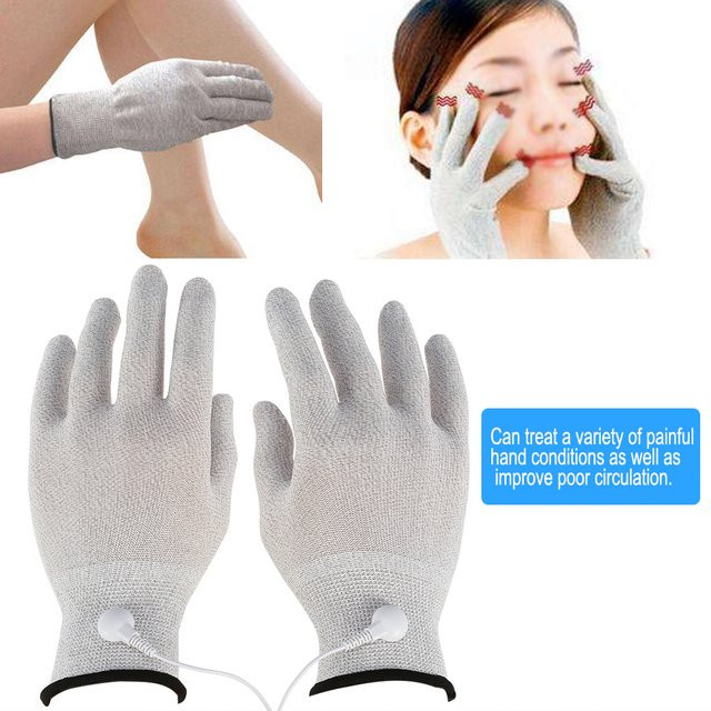 TMISHION Gesichtsmassage-Handschuhe, Unisex, 1 Paar - Bild 1