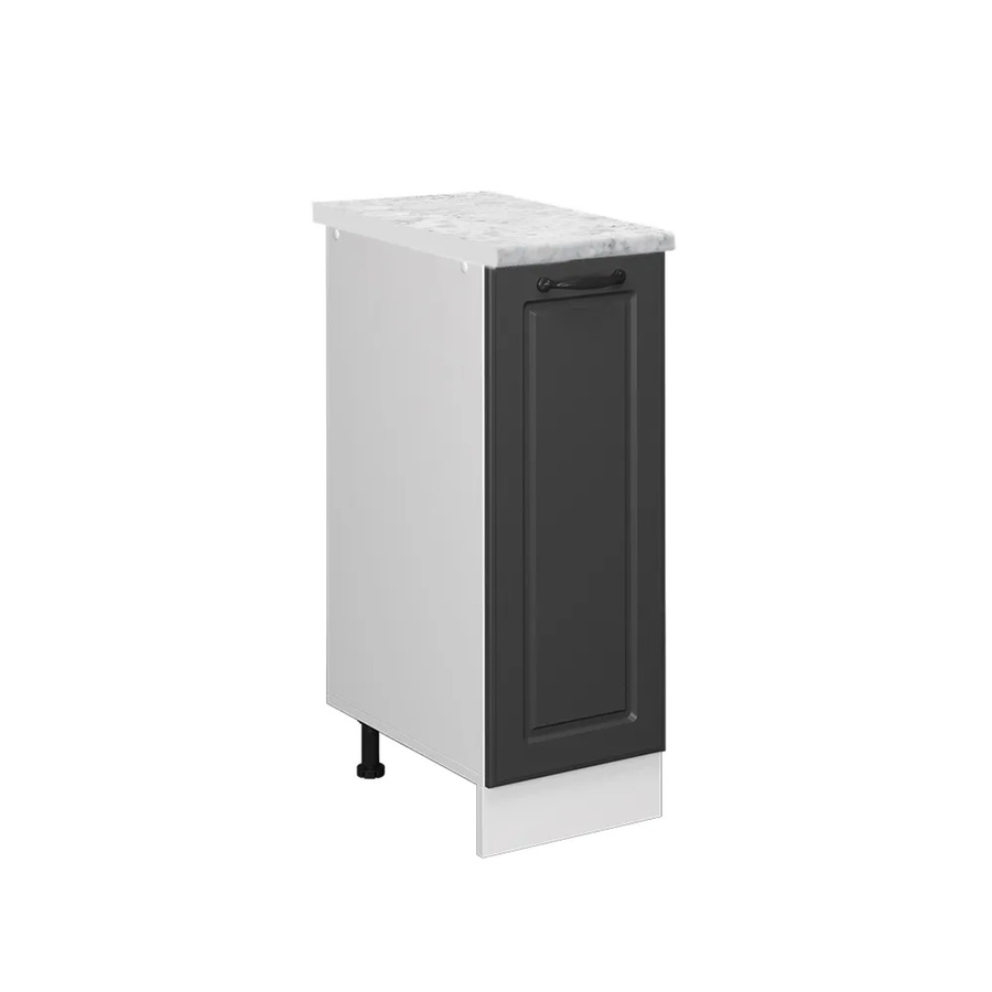 Vicco Apothekerschrank R-Line Medizinschrank für die Küche in Anthrazit und Weiß im Landhausstil - Bild 2