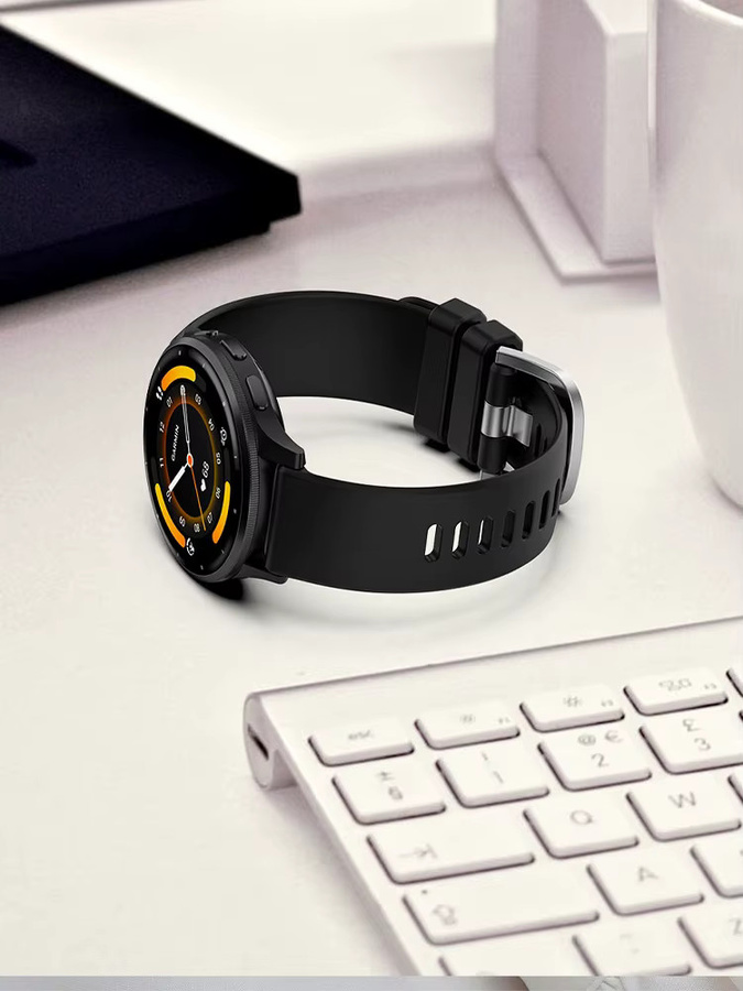 RWBANDS Uhrenarmband Silikon, Schwarz, Unisex - Bild 3