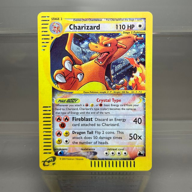 TAKARA TOMY Pokémon Classic Game Collection Charizard Steelix Celebi Magneton Gengar, Einzelfolienkarten - Bild 1