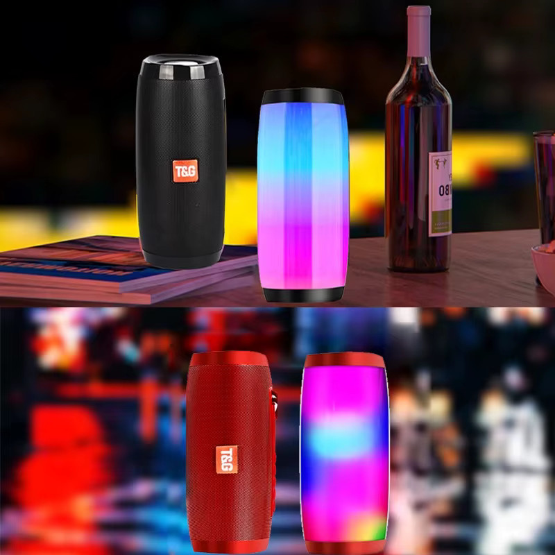 T&G Outdoor Bluetooth Lautsprecher mit FM Radio und Bass-Subwoofer in Blau - Bild 5