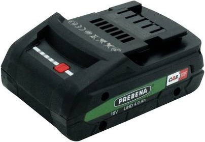 Prebena AKKU18-4,0-LIHD Li-Ion Werkzeug-Akku 18V 4Ah Schwarz - Bild 1