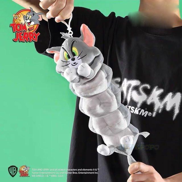 HUGKIS Tom und Jerry Disney Plüschtier, Schlüsselanhänger, ab 3 Jahren - Bild 1