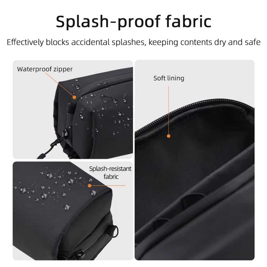 Flymile Tragetasche für DJI Pocket 3 und DJI Pocket 4, kratzfeste Outdoor-Umhängetasche in Schwarz - Bild 3