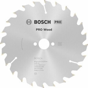 Bosch Optiline Wood Kreissägeblatt für Handkreissägen 160 x 20/16 x 2,6 mm mit 24 Zähnen - Bild 2