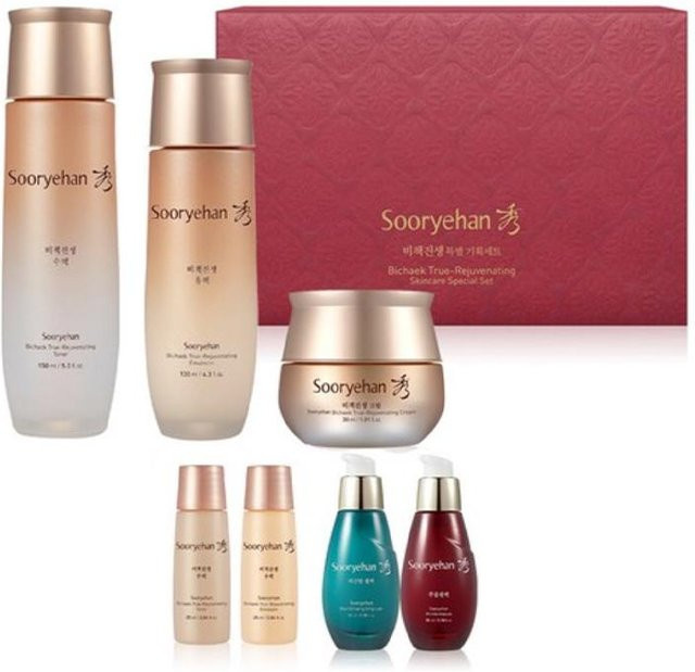 SOORYEHAN Bichaek Ginseng Hautpflege-Set, 5-teilig, für reife Haut, Unisex - Bild 1