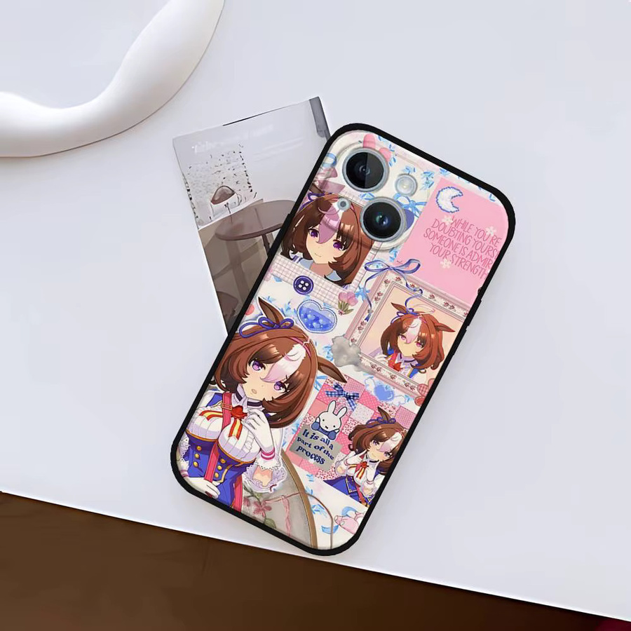 Mesuca Anime Umamusume Pretty Derby Handyhülle für iPhone in Schwarz und Multicolour - Bild 4