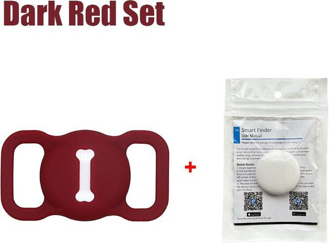 BC Electrical Appliances Intelligenter GPS-Tracker mit Bluetooth und Anti-Verlust-Funktion in Rot - Bild 1