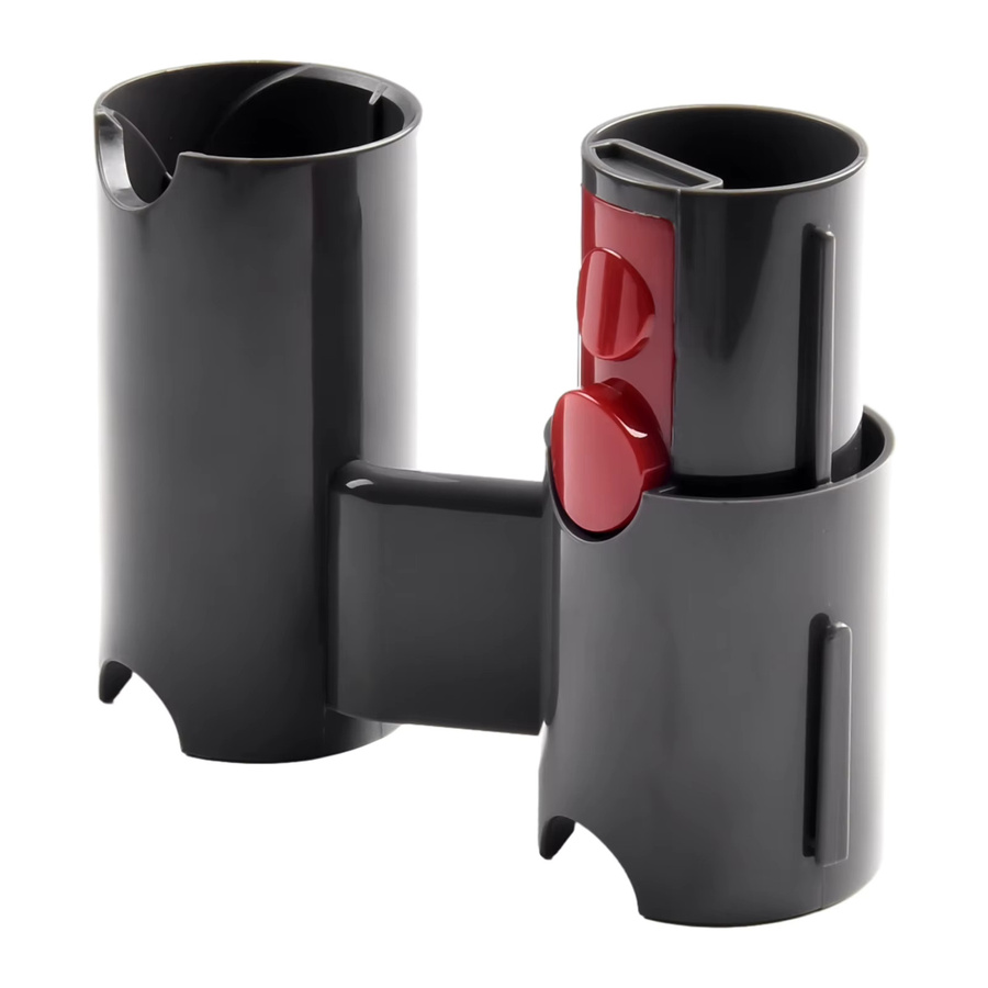 Wandmontierter Staubsauger Ständer für Dyson V7 V8 V10 V11 V12 V15 in Schwarz zur Aufbewahrung von Zubehör und Aufsätzen - Bild 3