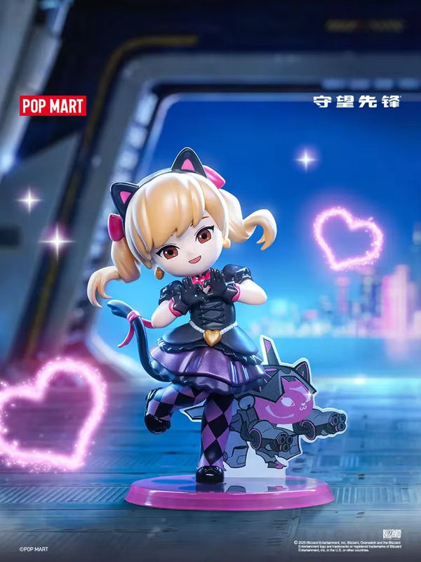 POP MART Overwatch Play of The Game Series Blind Box Mystery Box mit mehrfarbigen Anime-Actionfiguren aus Kunststoff - Bild 2