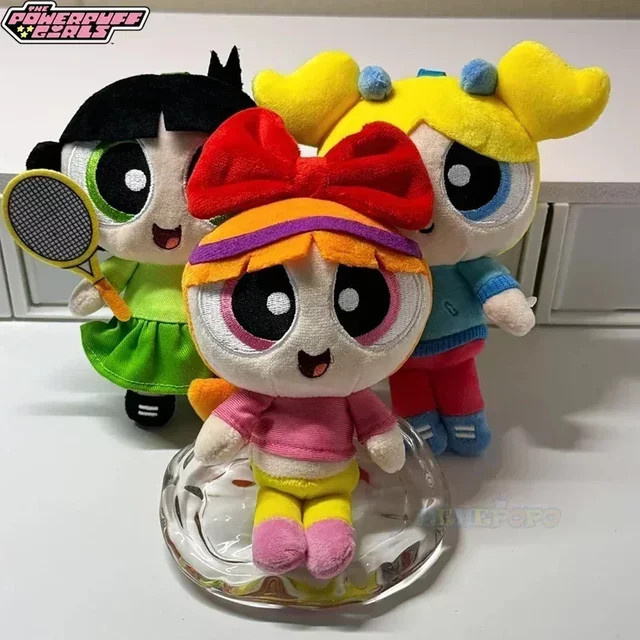 HUGKIS Sport Series Powerpuff Girls Plüsch-Schlüsselanhänger, 15 cm - Bild 1