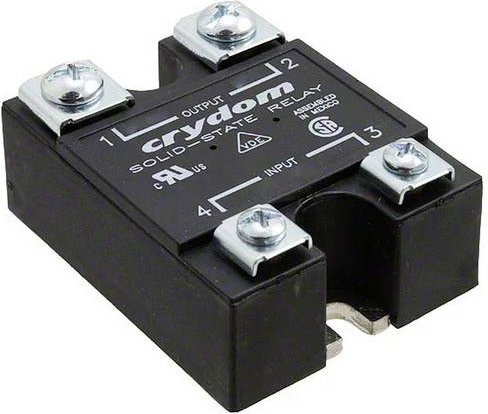 Crydom Halbleiterrelais D4825-10 in Schwarz - Bild 1
