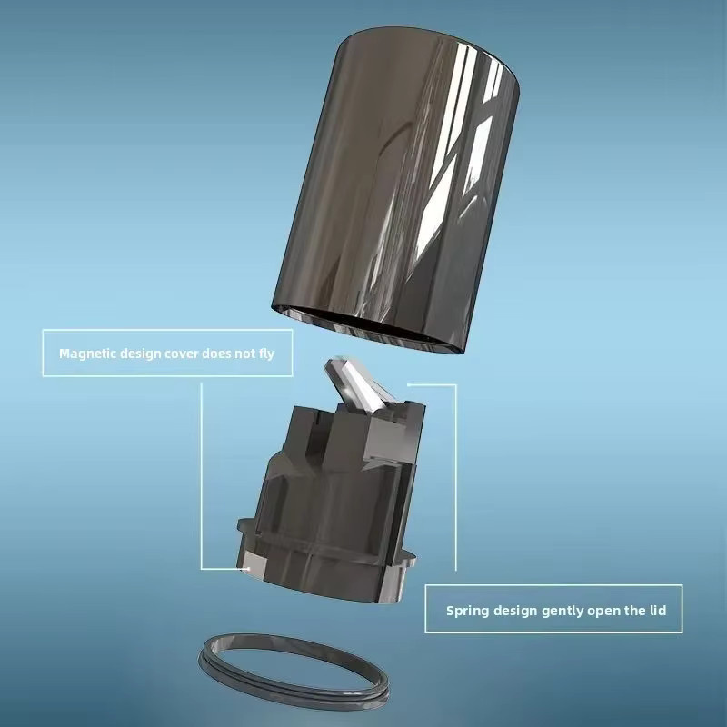 YEGBONG Magnetischer Flaschenöffner in Schwarz, multifunktionaler Bier- und Weinöffner - Bild 2