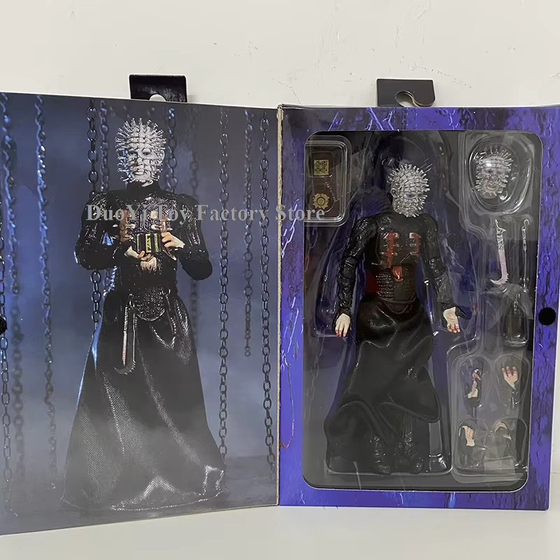 NECA Hellraiser Ultimate Pinhead Actionfigur in Schwarz aus PVC - Bild 4