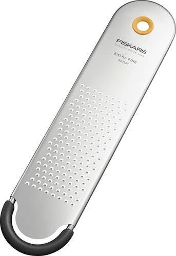 Fiskars Feinreibe aus Edelstahl mit Klingenschutz in Silber, spülmaschinenfest - Bild 1