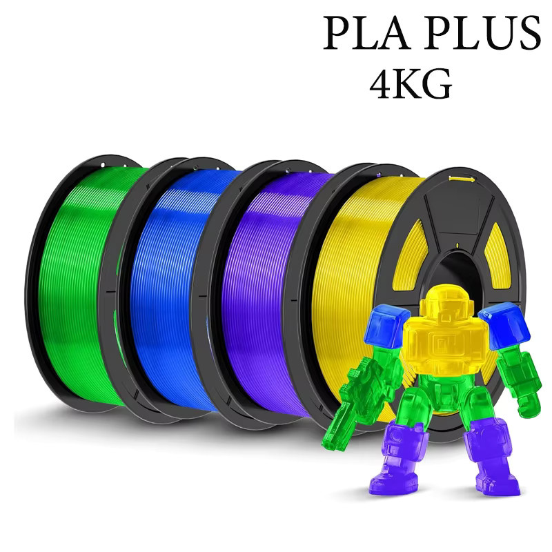 JAYO 3D-Druckerfilament Set mit 4 Rollen, Multicolour, Durchmesser: 1,75 mm, für FDM-Drucker - Bild 3