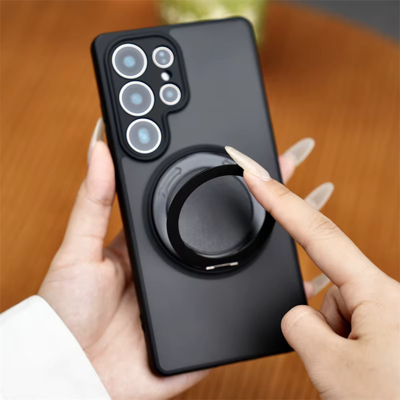 Magnetische Handyhülle mit Ständer für Samsung Galaxy S26 S25 S24 S23 FE Plus Ultra A56 A36 A55 A52 A35 A34 A33 A32 A26 A24 Cover - Bild 3
