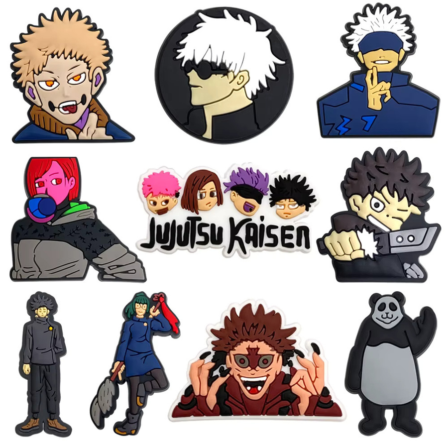 Bandai Schuh-Charms, Jujutsu Kaisen, Kinder - Bild 5