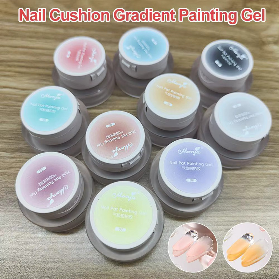 eelhoe Cushion Gradient Malgel, 5 ml, Schwarz, Glänzend - Bild 2