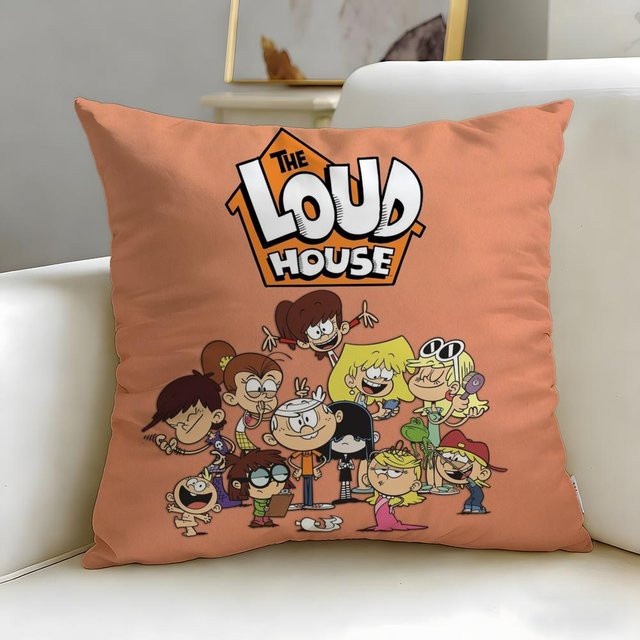 The Loud House Kissenbezug von ZX Blanket, Orange, B/T: 50 x 50 cm - Bild 1