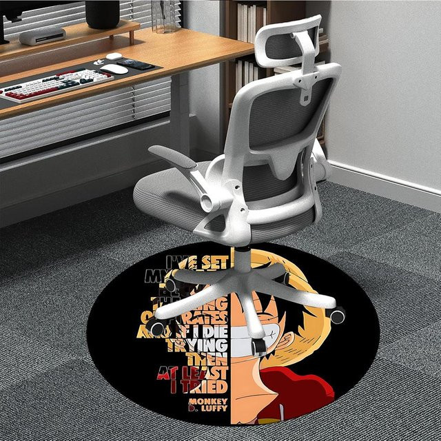 Runder Teppich One Piece von Yi Xin One, Mehrfarbig, Durchmesser: 80 cm - Bild 1