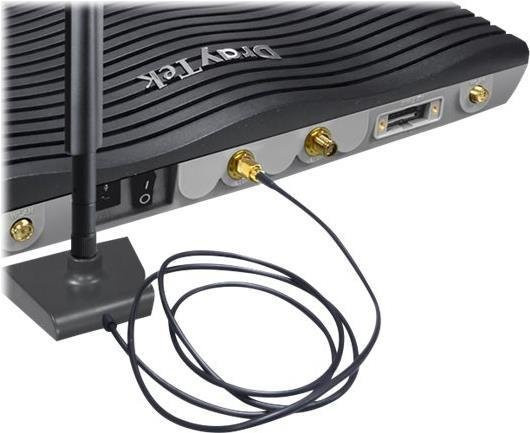 Draytek Vigor 2927LAC Dual-Band Wireless Router mit LTE/5G WWAN, 6 GigE Ports und WiFi 5 in Schwarz - Bild 1
