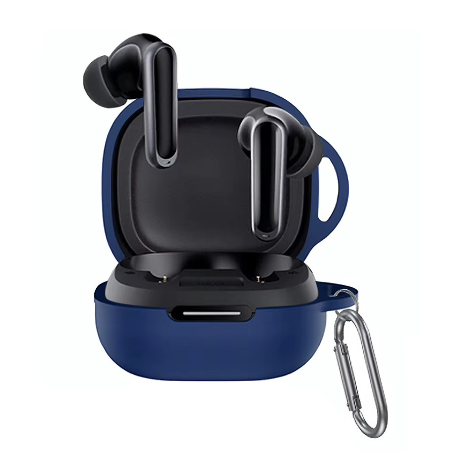 Anker Silikonhülle mit Karabiner für Soundcore P40i Ohrhörer in Schwarz oder Blau - Bild 5