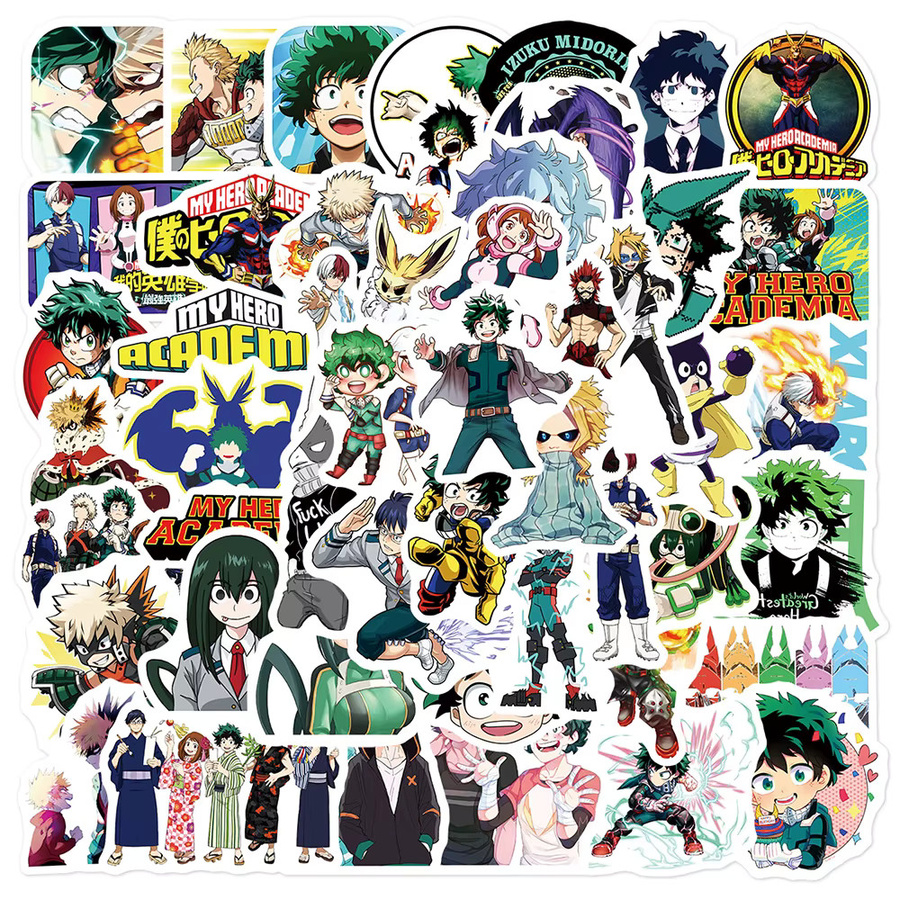 Bandai My Hero Academia Cartoon-Aufkleber, Sticker-Set - Bild 2