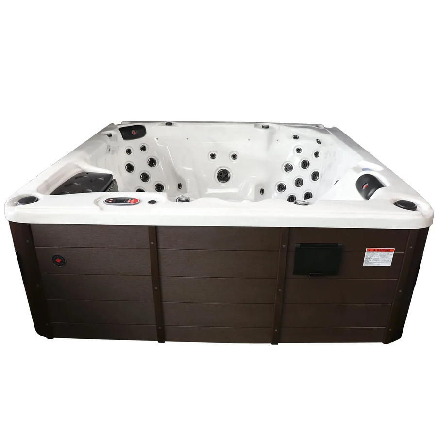 Canadian Spa Whirlpool ThunderBay AI für 6 Personen mit Soundsystem und LED, braun, B/T/H: 219 x 219 x 82 cm - Bild 2