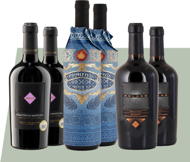 Xolano, Primitivo, Rotwein, 2023, 6 x 0,75 l - Bild 1