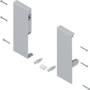 Blum TANDEMBOX Fronthalter Höhe C für Innenauszug mit 1-fach Reling links/rechts für TANDEMBOX antaro in Weissgrau - Bild 1