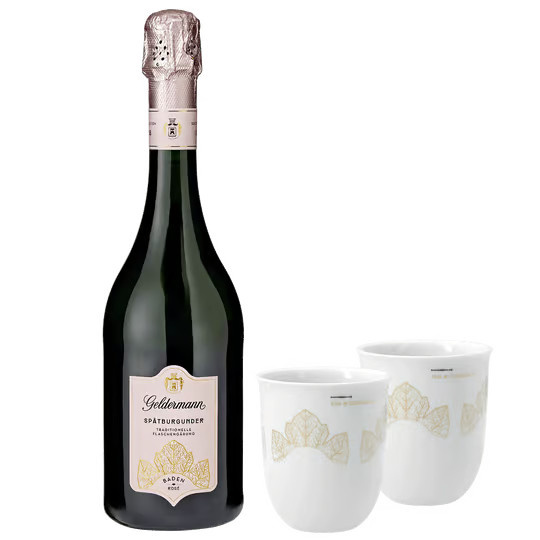 Geldermann Spätburgunder Rosé Sekt, Extra Brut, 0,75 l - Bild 2