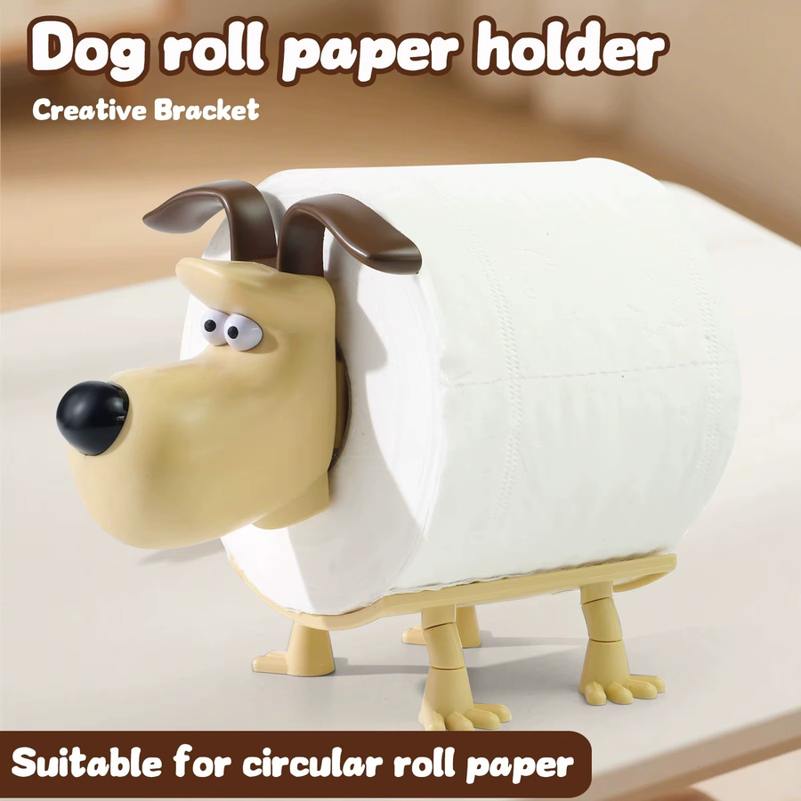 Shaun The Sheep Toilettenpapierhalter als dekoratives Badezimmer-Zubehör in Multicolour, freistehend, Höhe: 17,5 cm, Breite: 14,0 cm - Bild 2