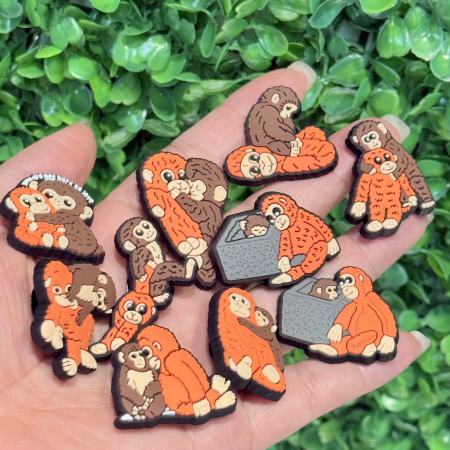Happye&Tiiti Schuh-Charms, Affen, PVC, Kinder - Bild 2