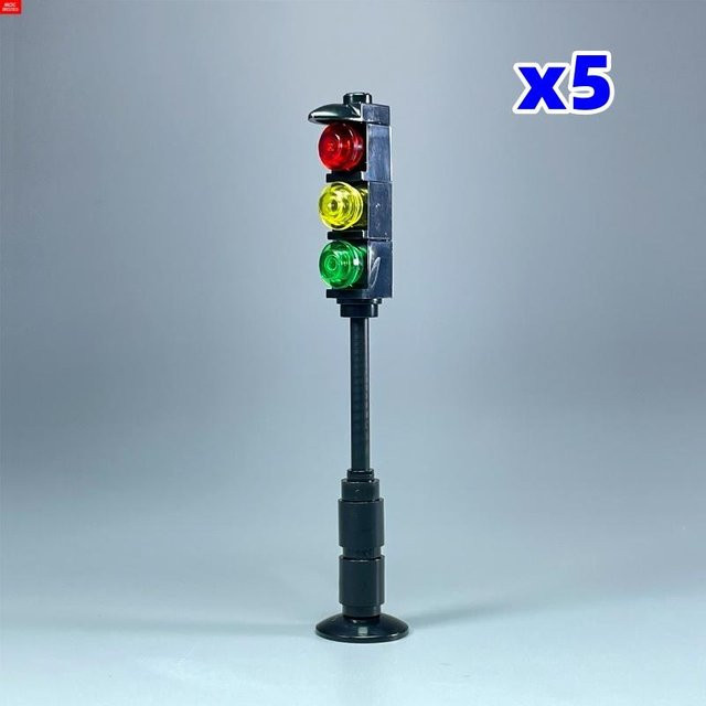 Yiran toy MOC Bausteine Bahnverkehr Straße, Lernorientiert, ab 6 Jahren - Bild 1