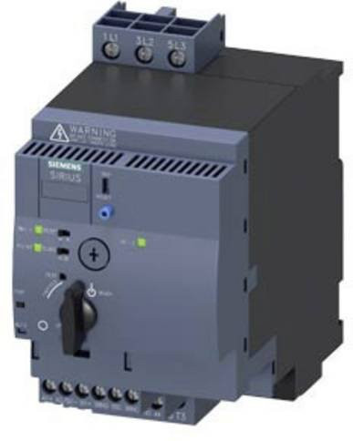 Siemens Wendestarter 3RA6250-1AB32 in Grau, Motorleistung 0.09kW bei 400V, Nennstrom 0.4A - Bild 1