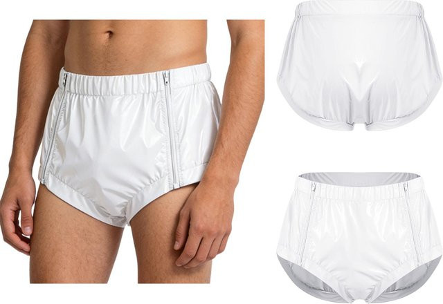 Daenrui Windelüberhose, wasserdicht, XXL, weiß, Unisex - Bild 1