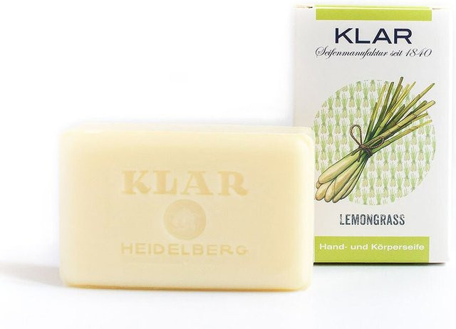 KLAR Hand- und Körperseife Lemongrass, 100g - Bild 1