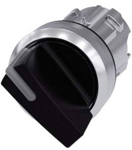 Siemens Knebelschalter Schwarz 1 x 45° aus Metall - Bild 1