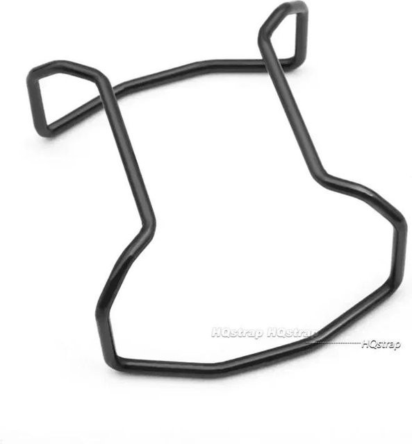 HQstrap Uhrenstoßfänger Edelstahl, schwarz, Unisex - Bild 1