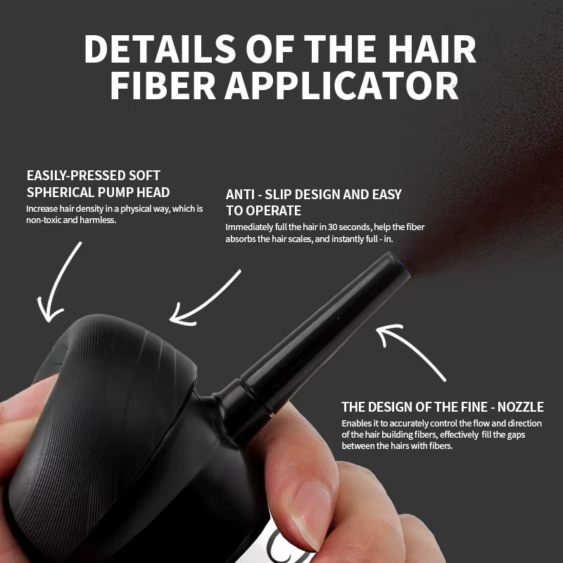 LEWEDO Keratin Haarfaser-Puder, Unisex, für ausdünnendes Haar - Bild 4