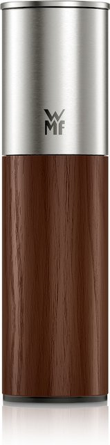 WMF SIGNATURE Gewürzmühle aus Keramik in Braun und Silber, Höhe: 21,6 cm, Breite: 6,5 cm - Bild 1