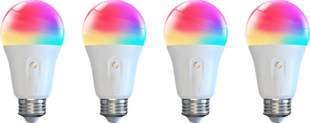 Govee Smart LED Bulb E27 RGB Multicolour WiFi 1200 lm 4er-Pack - Bild 1