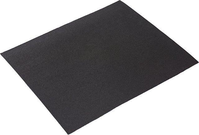 LUX-TOOLS Metall-Schleifpapier K120 Schwarz für die manuelle Anwendung - Bild 1